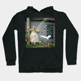 Lady Scarecrow Rainbow Hoodie